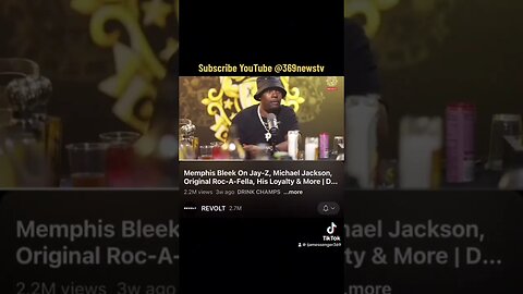 Drink Champs Memphis Bleek sauce money & Jayz Illuminati rumors exposed #trending @369newstv #jayz