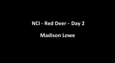 National Citizens Inquiry - Red Deer - Day 2 - Madison Lowe Testimony