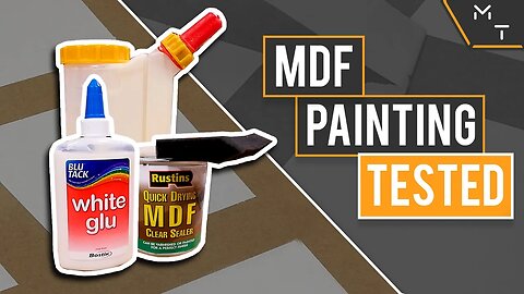 How To Paint MDF - Testing DIY Tips!