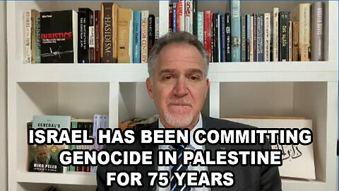 Israel Has Been Committing Genocide In Palestine For 75 Years - Miko Peled