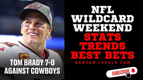 NFL Super Wildcard Monday Night Football Dallas Cowboys vs Tom Brady Stats, Trends, and Predictions