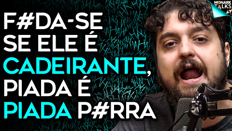 MONARK SE REVOLTA COM PERGUNTA DE TABATA AMARAL