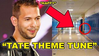 Andrew Tate Theme Tune Blasted In School (New Video)