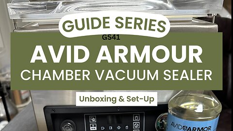 Avid Armor Arrival and Set-Up Amazing Vacuum Chamber Sealer!