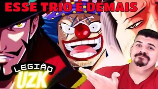 REACT Rap da Cross Guild (Buggy, Crocodile & Mihawk) One Piece Prod. ByScorez - MELHOR DO MUNDO