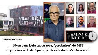 Nem bem Lula sai da toca, "gordinhos" do MST depredam sede da Aprosoja... tem dedo do Zé Dirceu aí..