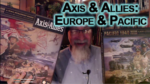 Showing Europe & Pacific Axis & Allies Board Game to Nardawg, Member of Our Gaming Group, Happy ASMR