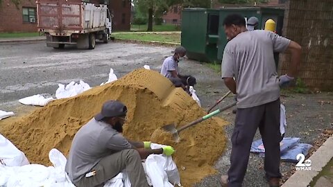 Baltimore City prepares for the remnants of Ida