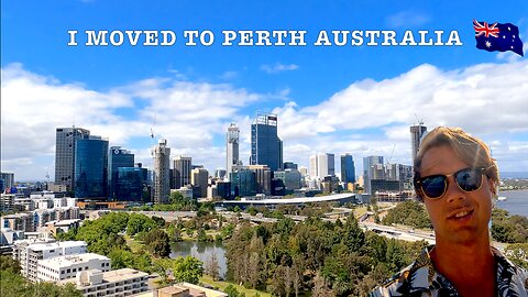 I moved to Perth Australia & visiting Kingspark - 4K