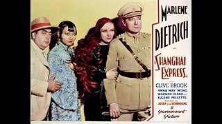 Shanghai Express 1932 colorized (Marlene Dietrich)