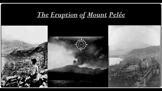 The Eruption of Mount Pelée #Shorts