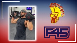 F45 TRAINING VLOG: ROMANS WORKOUT | Strength