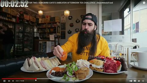 Beard Meats Food Slow motion Tea party