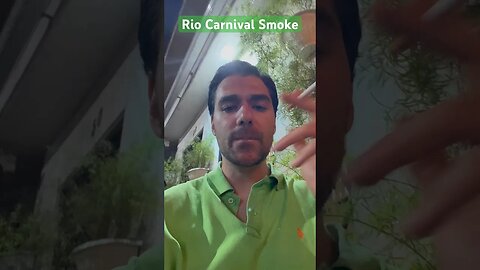 Having A Smoke During Rio Carnival #shorts