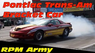 Pontiac Trans Am Buckeye Bracket Triple Crown Drag Racing