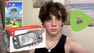 First Rumble Video + Switch lite & Link's Awakening Unboxing