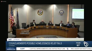 La Mesa councilmembers possible homelessness motion fails
