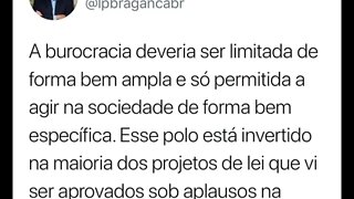PRÍNCIPE BRASILEIRO DIZ QUE EXCESSO DE BUROCRACIA DEVERIA SER LIMITADA