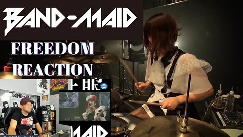 A Bleeding Edge Reaction of Band Maid's Freedom( Official Live Version) #mindsofcreativitynetwork