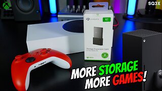 Seagate Storage Expansion Card for Xbox Series X|S 🎮 MORE STORAGE, MORE GAMES 🔥