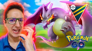 DESTRUINDO NA ULTRA LEAGUE DO POKEMON GO! CHARIZARD É REI!