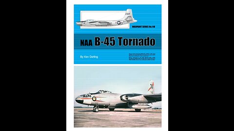 North American Aviation B 45 Tornado. By Kev Darling.
