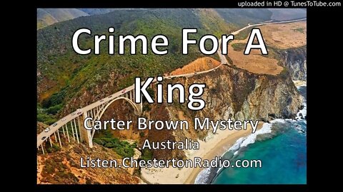 Crime For A King - Carter Brown Mystery - Australia