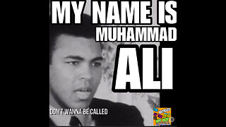 CF Ep #58 MUHAMNAD ALI THE GREATEST SPEAKS!