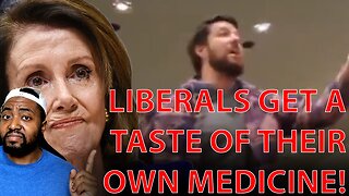 Nancy Pelosi CONFRONTED, HECKLED And Called DRUNK To Her Face By Anti-War Protestors!