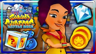 Subway Surfers Little Rock | Caçada Sazonal até 400 Itens