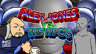 Alex Jones vs The NPC's - Video Game Playthrough No Miss PERFECT