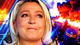 Le Pen SURGING as Race Riots ENGULF France!!!