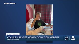 Local kidney recipient creates donation website