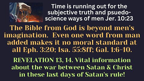 Revelation 13 14. Vital Information about spiritual warfare if you want to win!