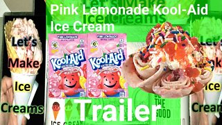 Pink Lemonade Kool-Aid Ice Cream Trailer