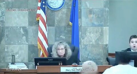 The incident of a Las Vegas judge getting tackled by a felon in her courtroom is a shocking example of the societal breakdown we are witnessing.