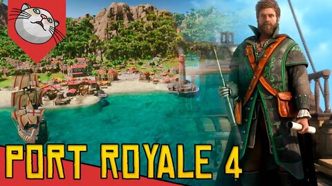 DOMÍNIO Militar e Econômico do Caribe - Port Royale 4 [Conhecendo o Jogo Gameplay Português PTBR]