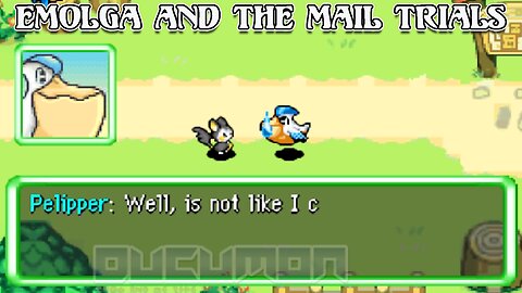 Pokemon Emolga and the Mail Trials - NDS Hack ROM, Emolga become the first non-Pelipper Mailman