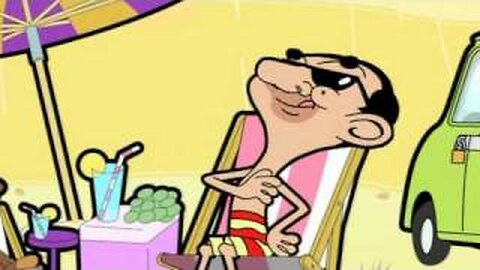 At the Beach - Funny Clip - Mr Bean Official Cartoon