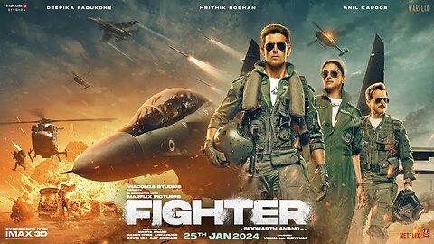 Fighter Official Trailer | Hrithik Roshan, Deepika Padukone, Anil Kapoor, Siddharth Anand | 25th Jan