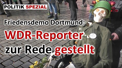 Bericht und Interviews von der Friedensdemo in Dortmund