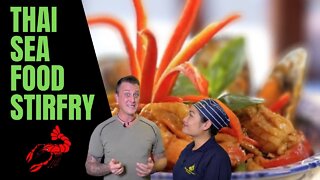 Thai Spicy seafood Stir fry