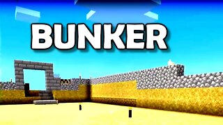 DESERT BUNKER | Minecraft 2-Player SPLIT SCREEN Co-Op | Nintendo Switch Bedrock | Part 4 | BASEMENT