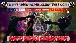 How to throw a lead punch in JKD? Adrenaline Combatives - Julien Masson