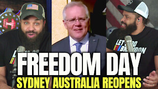 'Freedom Day' Sydney Australia Reopens