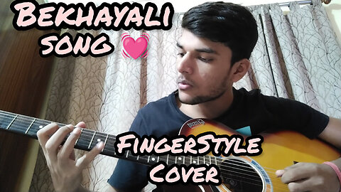 Kabir Singh - Bekhayali Song 💓 Through Guitar 🎸 | FingerStyle Cover | Aaryan