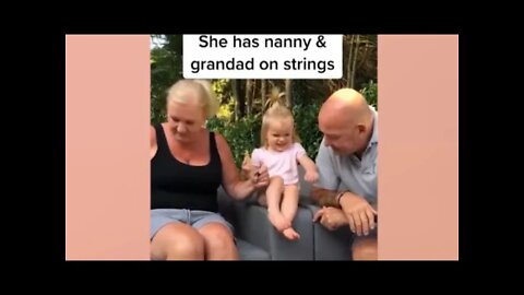 Funny Baby And Grandparents Moments #Cute #FunnyVideos #BabyShark