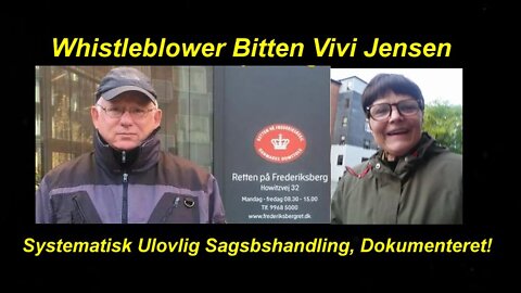Kim Osbøl ft. Bitten Vivi Jensen: Systematisk Ulovlig Sagsbehandling, Dokumenteret! [29.09.2022]