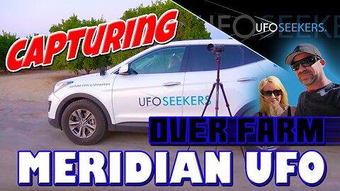 Capturing the MERIDIAN UFO Over Farmland in California's Central Valley?
