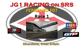 JG1 RACING on SRS - Race 1 - FERRENZO F07 (VRC mod) - Silverstone - Great Britain